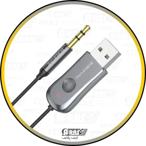 arasplus borofone bc44 usb car kit bluetooth audio mini jack dongle converter
