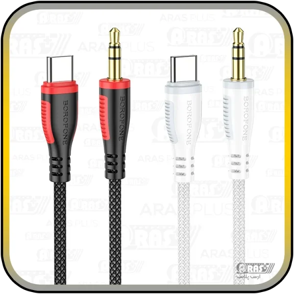 کابل تبدیل AUX تایپ سی / جک 3.5 بروفون مدل BL14 - Image 10