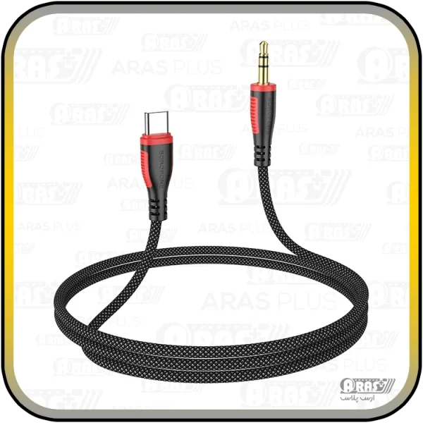 کابل تبدیل AUX تایپ سی / جک 3.5 بروفون مدل BL14 - Image 7