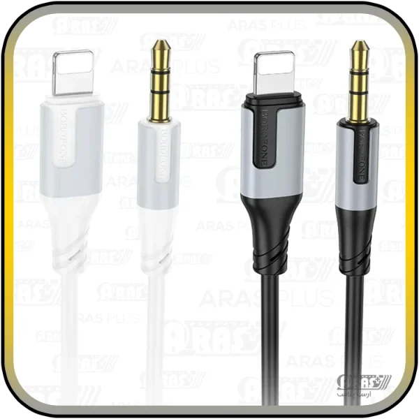کابل تبدیل AUX لایتنینگ / جک 3.5 بروفون مدل BL19 - Image 7