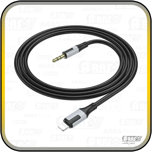 کابل تبدیل AUX لایتنینگ / جک 3.5 بروفون مدل BL19 - Image 6