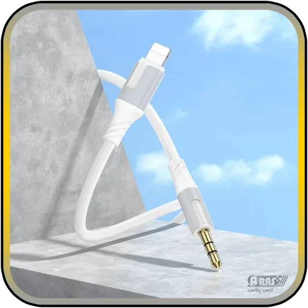 کابل تبدیل AUX لایتنینگ / جک 3.5 بروفون مدل BL19 - Image 8