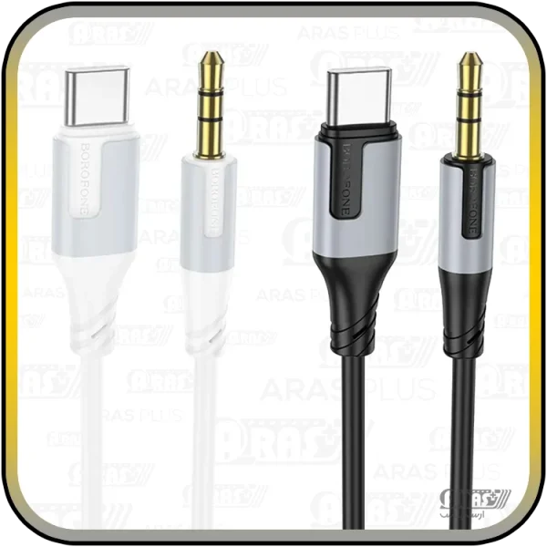 کابل تبدیل AUX تایپ سی / جک 3.5 بروفون مدل BL19 - Image 7