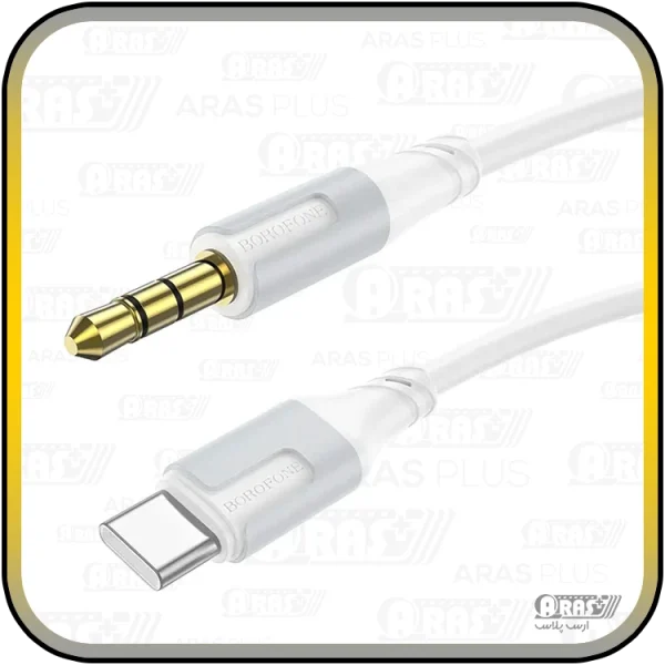 کابل تبدیل AUX تایپ سی / جک 3.5 بروفون مدل BL19 - Image 11