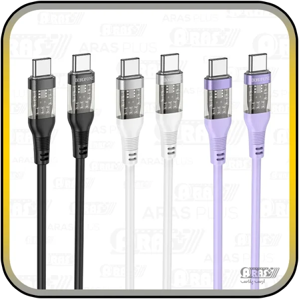 کابل شارژ تایپ سی 60 وات بروفون مدل BU37 - Image 7