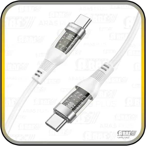 کابل شارژ تایپ سی 60 وات بروفون مدل BU37 - Image 11