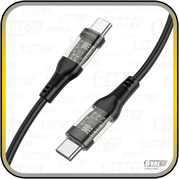 کابل شارژ تایپ سی 60 وات بروفون مدل BU37 - Image 9