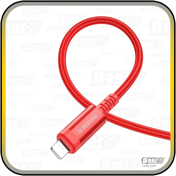 کابل شارژ تایپ سی / لایتنینگ بروفون مدل BU38 - Image 5