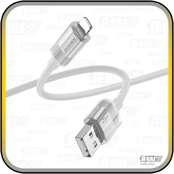 کابل شارژ لایتنینگ بروفون مدل BU44 - Image 8