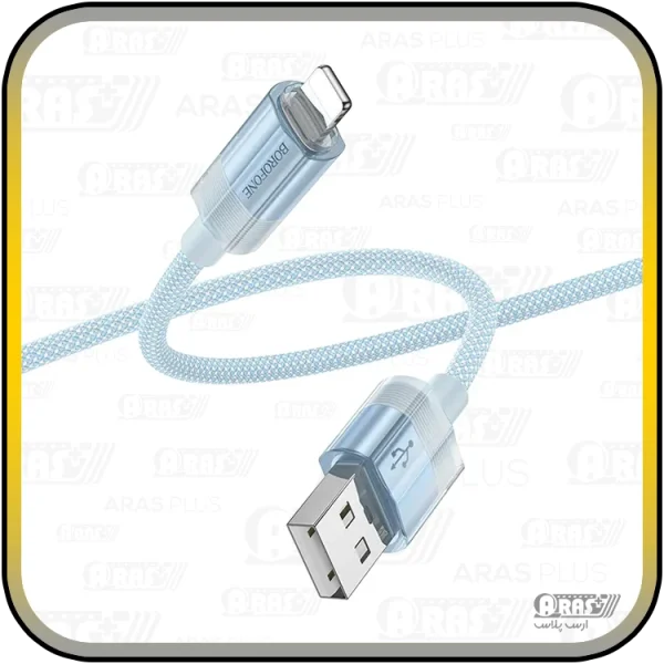 کابل شارژ لایتنینگ بروفون مدل BU44 - Image 10