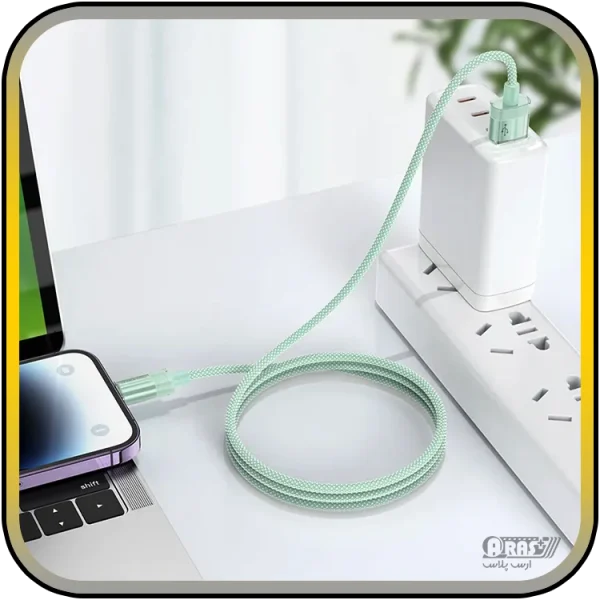 کابل شارژ لایتنینگ بروفون مدل BU44 - Image 3