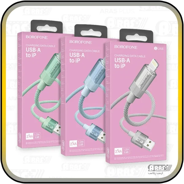 کابل شارژ لایتنینگ بروفون مدل BU44 - Image 2