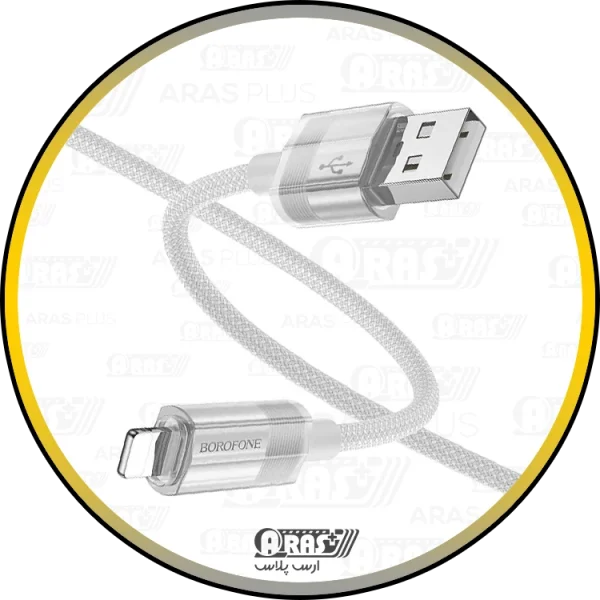 کابل شارژ لایتنینگ بروفون مدل BU44