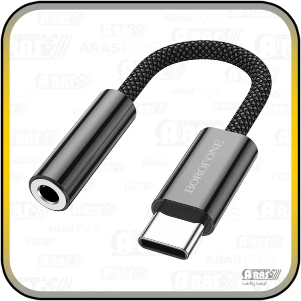 کابل تبدیل تایپ سی / جک 3.5 مادگی بروفون مدل BV15 - Image 9