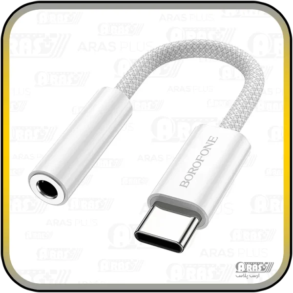 کابل تبدیل تایپ سی / جک 3.5 مادگی بروفون مدل BV15 - Image 11