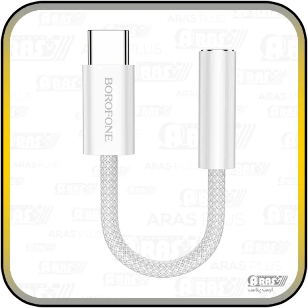 کابل تبدیل تایپ سی / جک 3.5 مادگی بروفون مدل BV15 - Image 4
