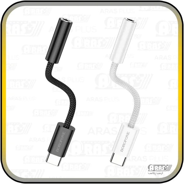 کابل تبدیل تایپ سی / جک 3.5 مادگی بروفون مدل BV15 - Image 7