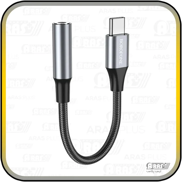 کابل تبدیل تایپ سی / جک 3.5 مادگی بروفون مدل BV16 - Image 6