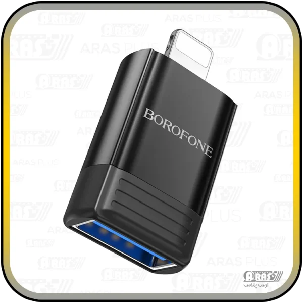 تبدیل OTG لایتنینگ / USB2.0 بروفون مدل BV18 - Image 4