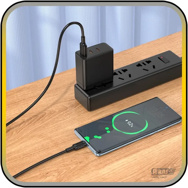 کابل شارژ تایپ سی بروفون مدل BX111 - Image 3