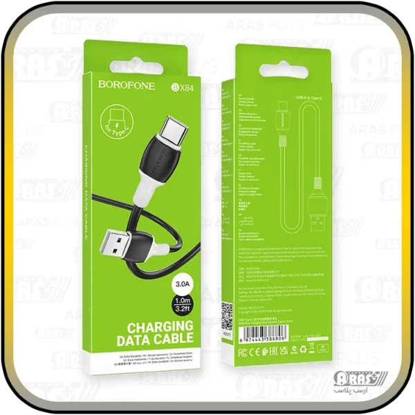 کابل شارژ تایپ سی بروفون مدل BX84 - Image 12
