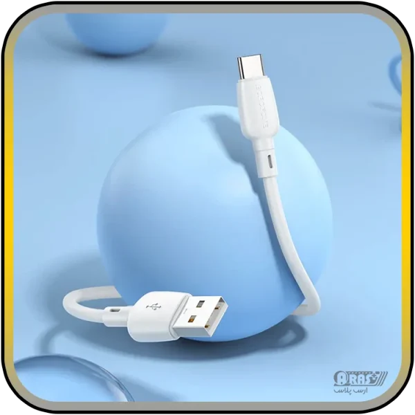 کابل شارژ کوتاه تایپ سی بروفون مدل BX93 - Image 8