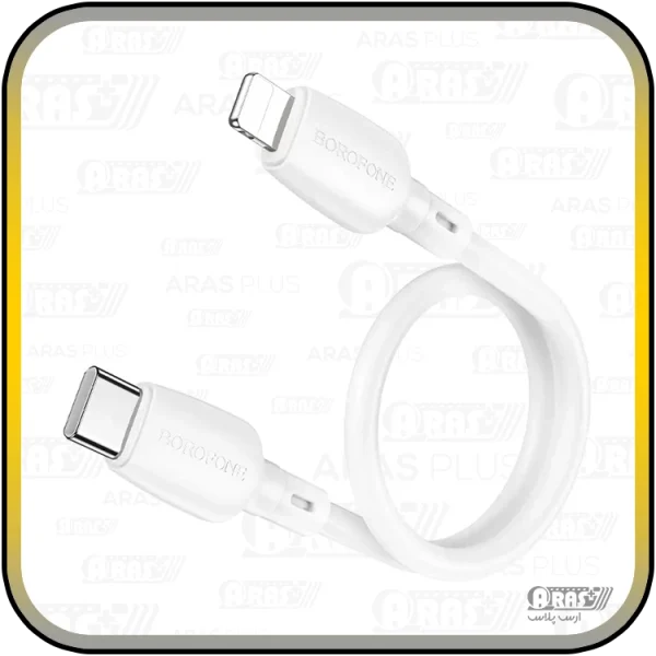 کابل شارژ کوتاه تایپ سی / لایتنینگ بروفون مدل BX93 - Image 9