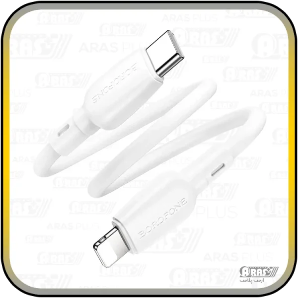 کابل شارژ کوتاه تایپ سی / لایتنینگ بروفون مدل BX93 - Image 5