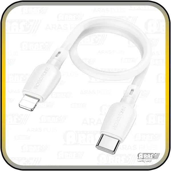 کابل شارژ کوتاه تایپ سی / لایتنینگ بروفون مدل BX93 - Image 7