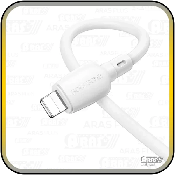 کابل شارژ کوتاه تایپ سی / لایتنینگ بروفون مدل BX93 - Image 6