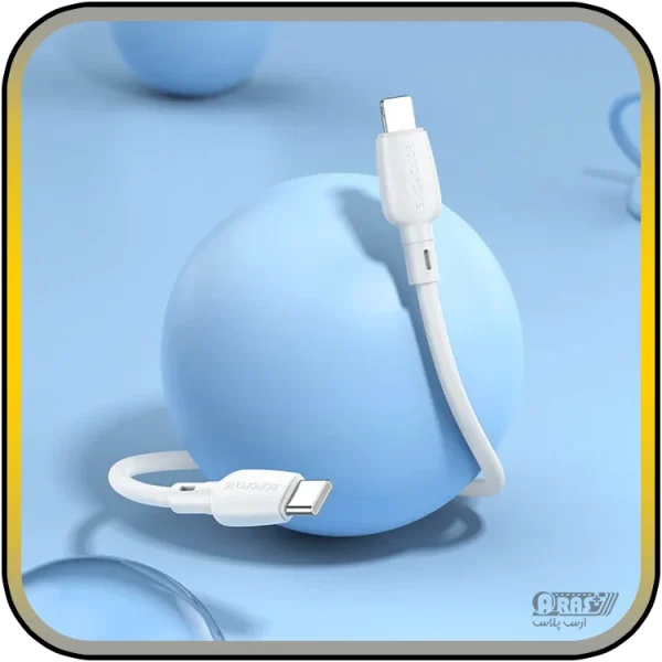 کابل شارژ کوتاه تایپ سی / لایتنینگ بروفون مدل BX93 - Image 8