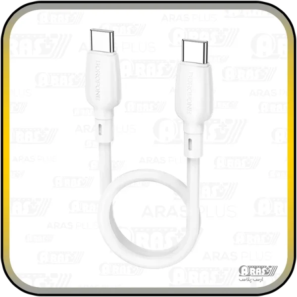 کابل شارژ کوتاه تایپ سی 60 وات بروفون مدل BX93 - Image 5