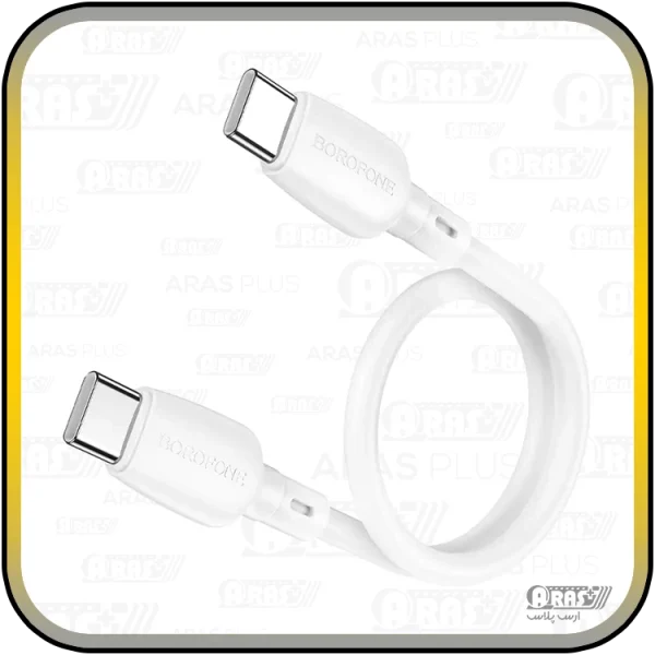 کابل شارژ کوتاه تایپ سی 60 وات بروفون مدل BX93 - Image 10