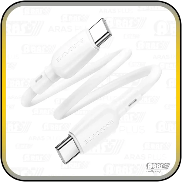 کابل شارژ کوتاه تایپ سی 60 وات بروفون مدل BX93 - Image 4