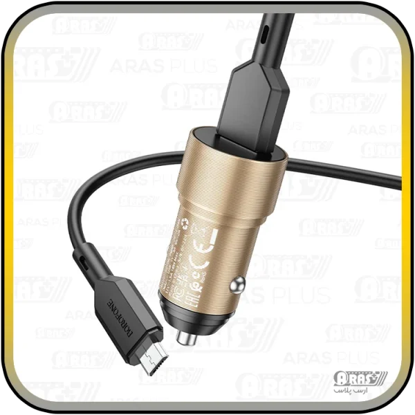 شارژر فندکی 18 وات بروفون مدل BZ19A با کابل میکرو - Image 6
