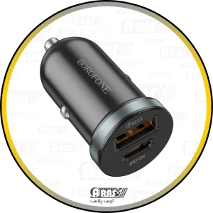 arasplus borofone bz22 2port usba usbc pd 30w qc3 car charger