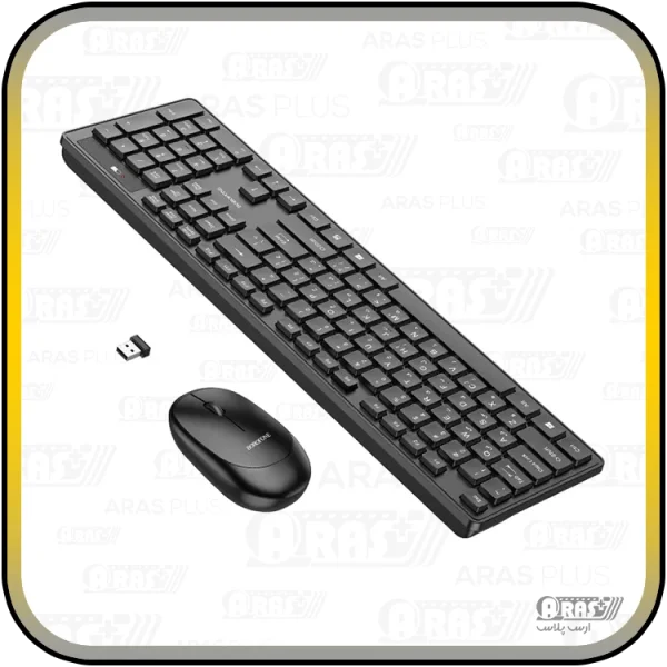 ست موس و کیبورد بی سیم بروفون مدل DBG03 - Image 5