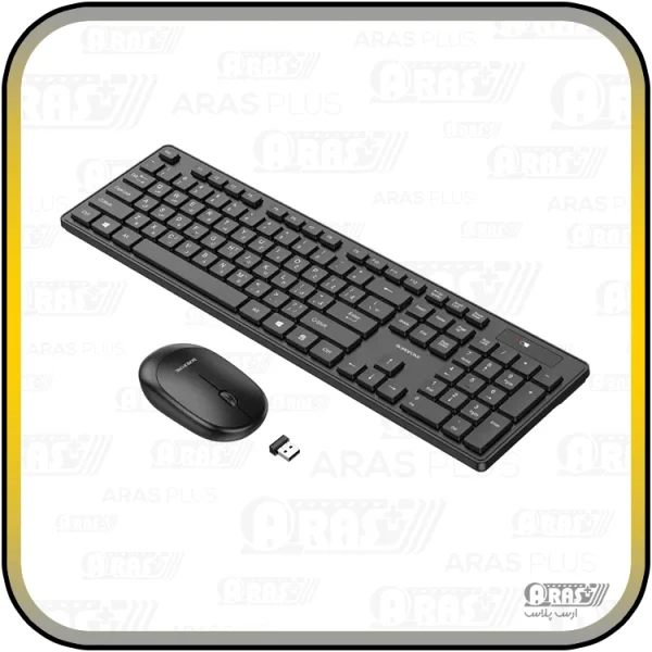 ست موس و کیبورد بی سیم بروفون مدل DBG03 - Image 6