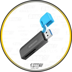 arasplus borofone dh9 usb3 card reader sd tf support 480mbps adapter converter