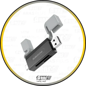 arasplus borofone dh9 usba usbc card reader sd tf support 480mbps adapter converter