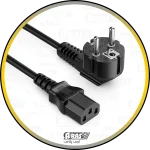 arasplus eleven 150cm monitor pc power cable