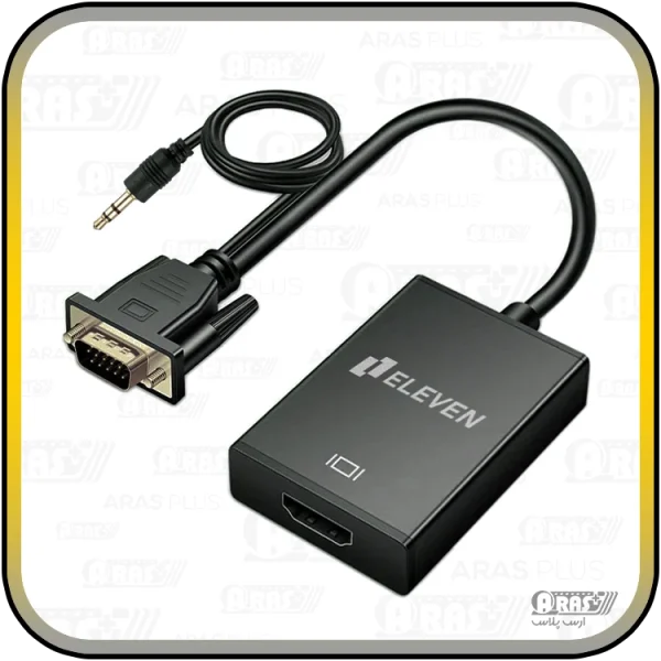 تبدیل VGA به HDMI صدا دار الون مدل CV-1000 - Image 7