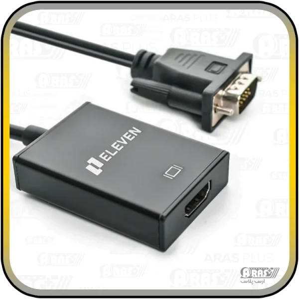 تبدیل VGA به HDMI صدا دار الون مدل CV-1000 - Image 3