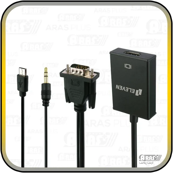 تبدیل VGA به HDMI صدا دار الون مدل CV-1000 - Image 6