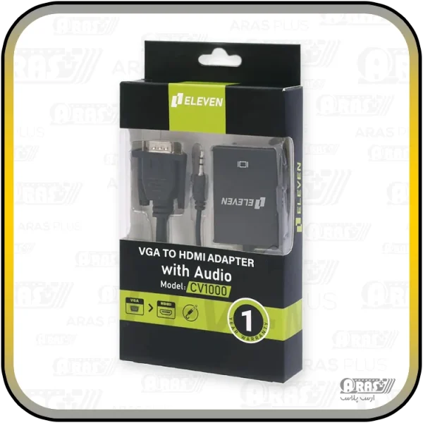 تبدیل VGA به HDMI صدا دار الون مدل CV-1000 - Image 2