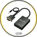 arasplus eleven cv1000 vga to hdmi with audio jack usb power input converter