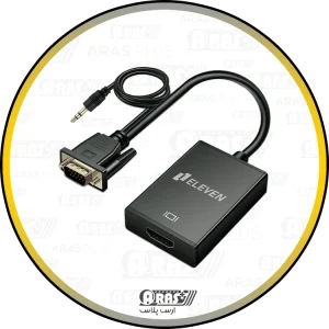 arasplus eleven cv1000 vga to hdmi with audio jack usb power input converter