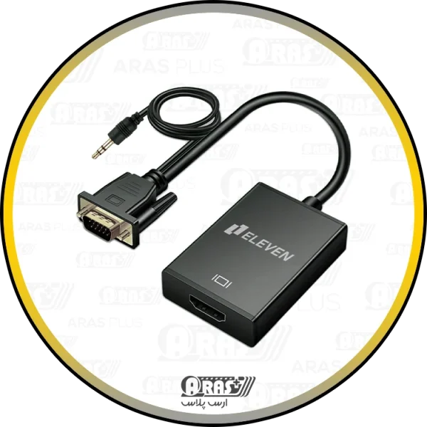 تبدیل VGA به HDMI صدا دار الون مدل CV-1000