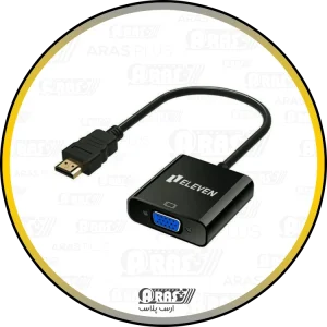 arasplus eleven cv1001 hdmi to vga with audio jack usb power input converter