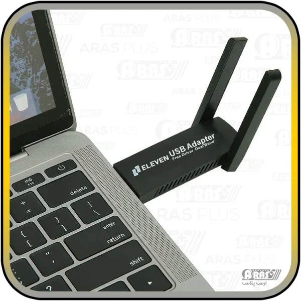 دانگل شبکه USB آنتن دار الون مدل D15 - Image 3
